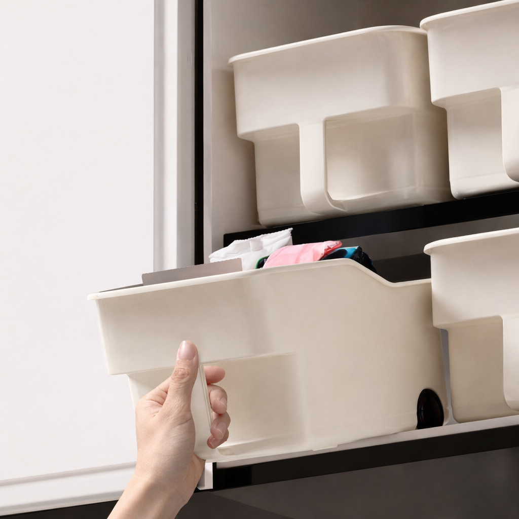 High Cabinet Storage Box