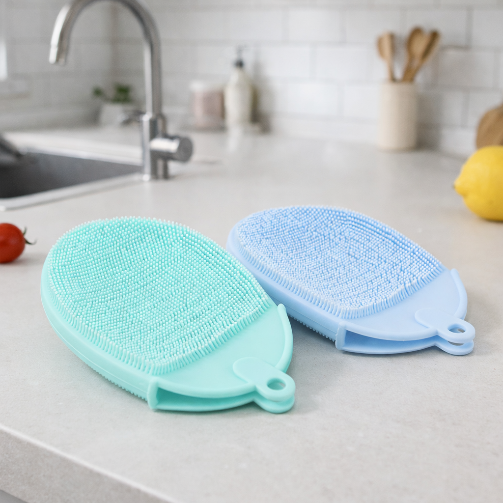 Silicone Dish Washing Sponge