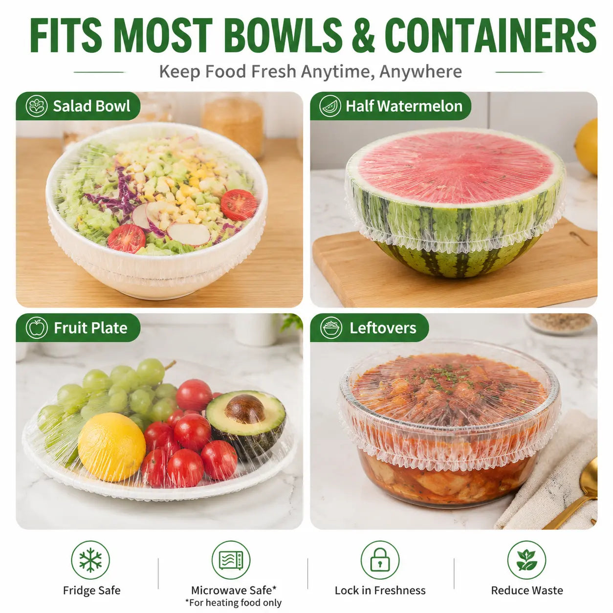 🔥Last Day Buy 1 get 1🔥Disposable Stretch Food Wrap (100 pieces)🥗