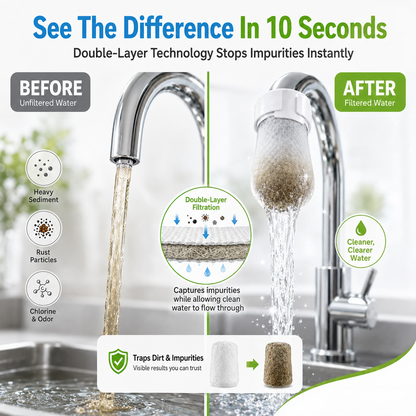 🔥Last Day Buy 1 get 1🔥Cotton Filter Cartridge for Kitchen Faucets🚿