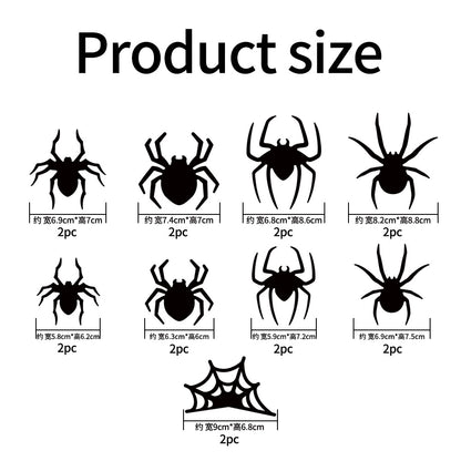 🔥Last Day Buy 6 Get 6🔥Halloween 3D Spider and Bat LED Lights👻🦇🕷️🕸️