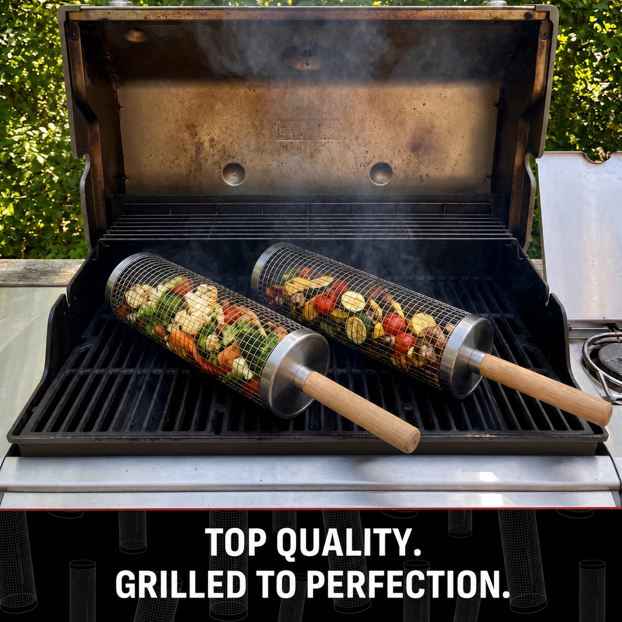 🔥SUMMER COOKOUT SALE🔥Buy 2, Get Free Shipping📦Rollender Grillkorb