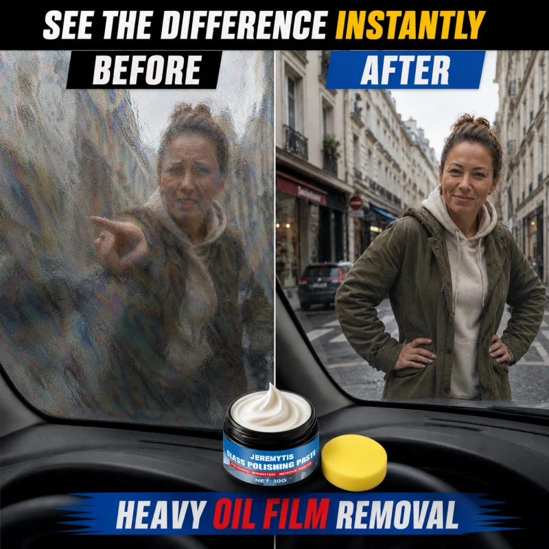 🔥🔥Last Day Buy 1 Get 1🔥Glass Oil Film Remover    Free Sponge Included🚗