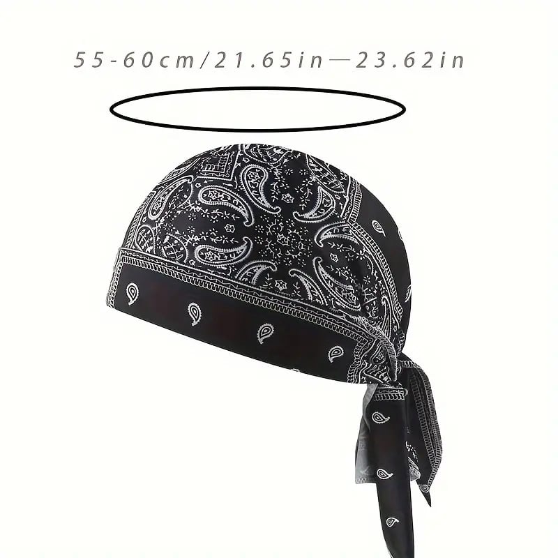 🔥LAST DAY -BUY 1 GET 1 FREE-$10.99 EACH🎁Paisley Cooling Headscarf Cap
