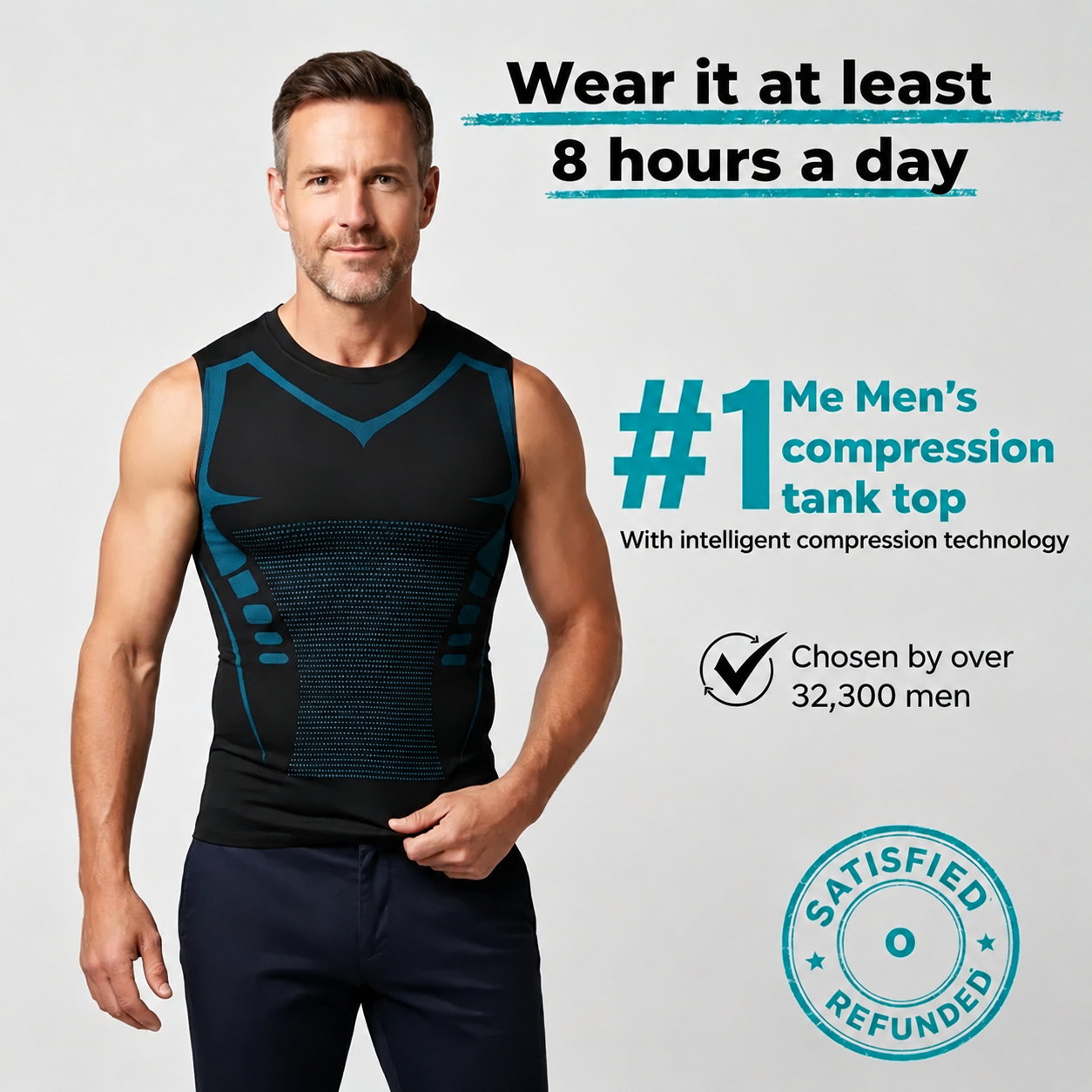 🔥🔥Last Day Buy1 get 1 free-49% off🔥Youucopyian™|🛡️ 2026 Men's Quick-Dry Shaping Workout Shirt💦