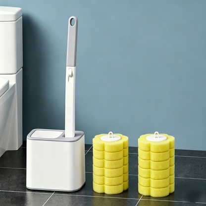 ✨ The Future of Bathroom Hygiene - 49% OFF Today only!🎁Toilet brush with replaceable heads