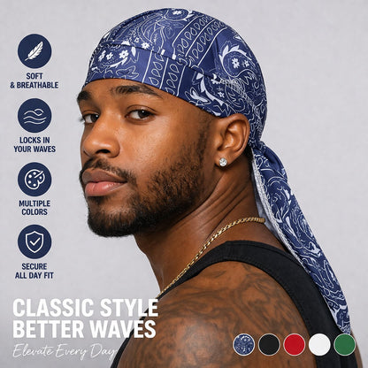 🔥LAST DAY -BUY 1 GET 1 FREE-$10.99 EACH🎁Paisley Cooling Headscarf Cap