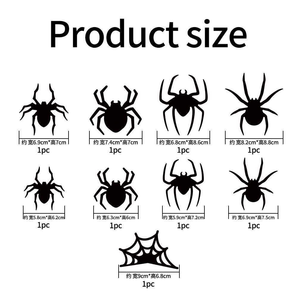 🔥Last Day Buy 6 Get 6🔥Halloween 3D Spider and Bat LED Lights👻🦇🕷️🕸️