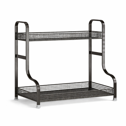 2-Tier Iron Storage Rack