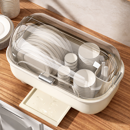Dish Drying Rack with Cover