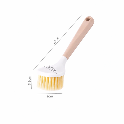 Long-Handle "Wood-Style" Kitchen Scrubber