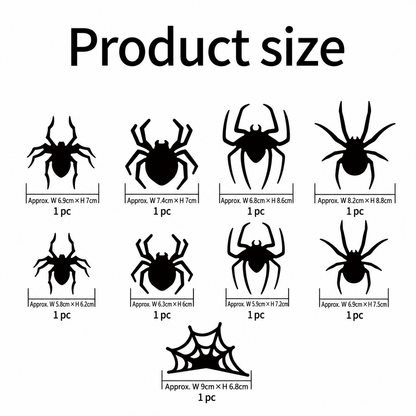 🔥Last Day Buy 6 Get 6🔥Halloween 3D Spider and Bat LED Lights👻🦇🕷️🕸️
