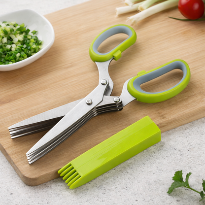 5-Blade Herb Scissors Set