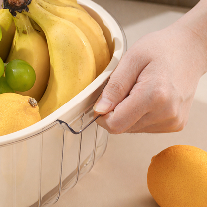 2-in-1 Double-Layer Drain Basket