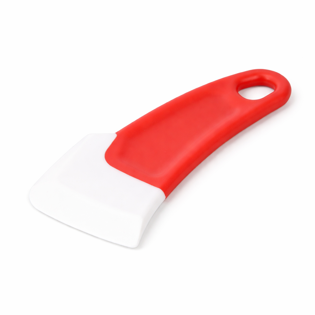 Silicone Kitchen Scraper & Cleaning Spatula