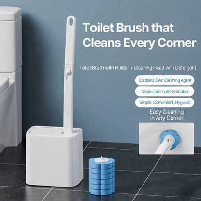 ✨ The Future of Bathroom Hygiene - 49% OFF Today only!🎁Toilet brush with replaceable heads