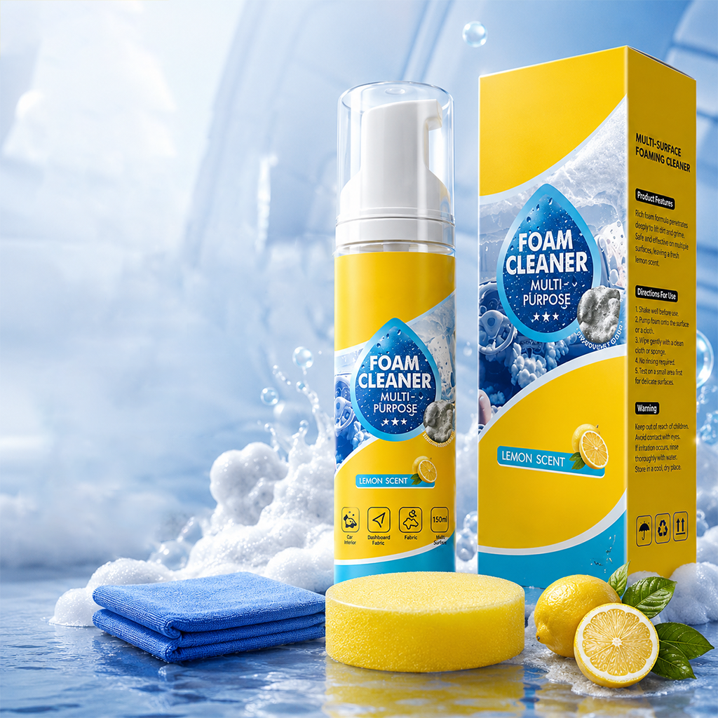 🔥Last Day Buy 1 get 1 free—49% off🔥Heavy Duty 4 in 1 Multi Enzyme Foam Cleaner Spray