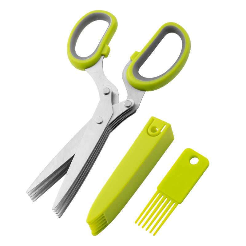 5-Blade Herb Scissors Set