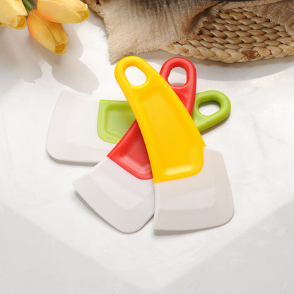 Silicone Kitchen Scraper & Cleaning Spatula