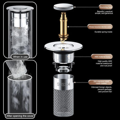 ⌛2026 Hot Sale 50% Off🏠 Stainless Steel Floor Drain Filter