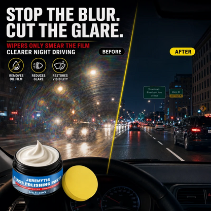 🔥🔥Last Day Buy 1 Get 1🔥Glass Oil Film Remover    Free Sponge Included🚗