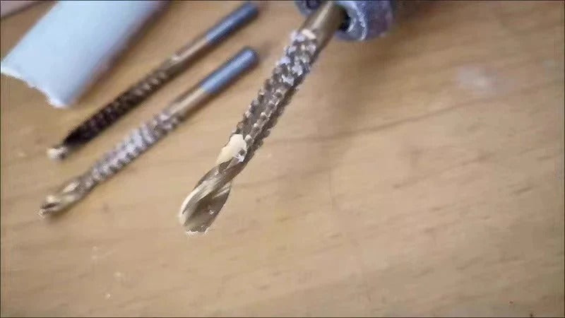 Customer photo of drill bit in drill