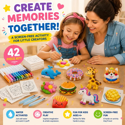 🔥Last Day 69% off🔥3D Puffy Texture Paper- Turn Simple Drawings Into Fun Puffy 3D Art🪄