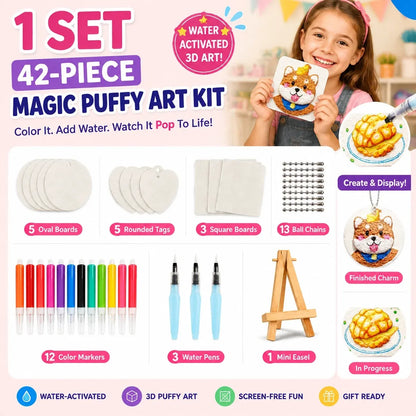 🔥Last Day 69% off🔥3D Puffy Texture Paper- Turn Simple Drawings Into Fun Puffy 3D Art🪄