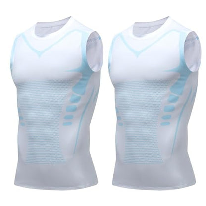 🔥🔥Last Day Buy1 get 1 free-49% off🔥Youucopyian™|🛡️ 2026 Men's Quick-Dry Shaping Workout Shirt💦