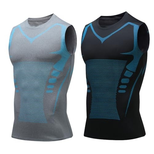 🔥🔥Last Day Buy1 get 1 free-49% off🔥Youucopyian™|🛡️ 2026 Men's Quick-Dry Shaping Workout Shirt💦