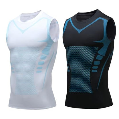 🔥🔥Last Day Buy1 get 1 free-49% off🔥Youucopyian™|🛡️ 2026 Men's Quick-Dry Shaping Workout Shirt💦