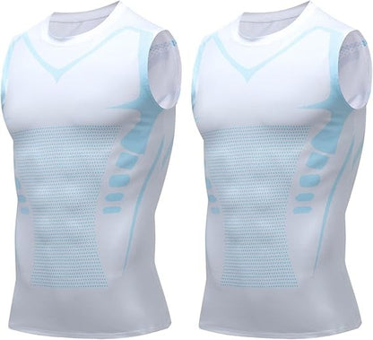 🔥🔥Last Day Buy1 get 1 free-49% off🔥Youucopyian™|🛡️ 2026 Men's Quick-Dry Shaping Workout Shirt💦