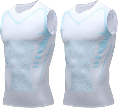🔥🔥Last Day Buy1 get 1 free-49% off🔥Youucopyian™|🛡️ 2026 Men's Quick-Dry Shaping Workout Shirt💦
