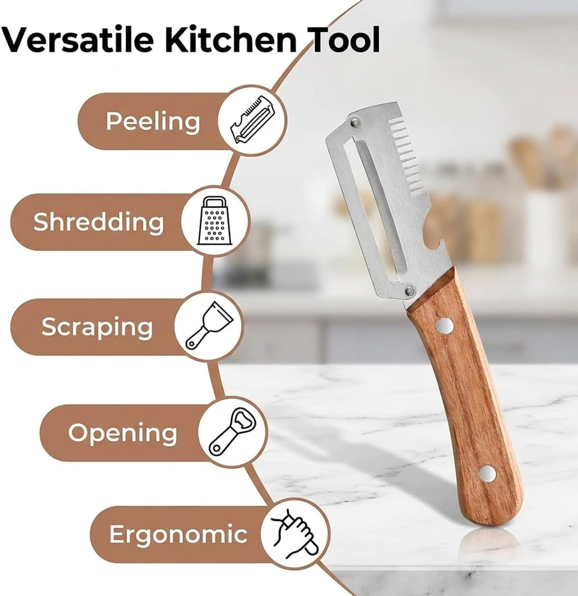 🔥LAST DAY -BUY 2 GET 1FREE-$9.99 EACH🎁Vegetable Peeler for Kitchen