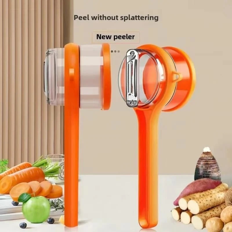 🔥Last Day BUY 1  GET 1 FREE-Each $9.99🔥2026 New Model Kitchen Peeler with Storage Box