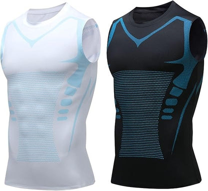 🔥🔥Last Day Buy1 get 1 free-49% off🔥Youucopyian™|🛡️ 2026 Men's Quick-Dry Shaping Workout Shirt💦