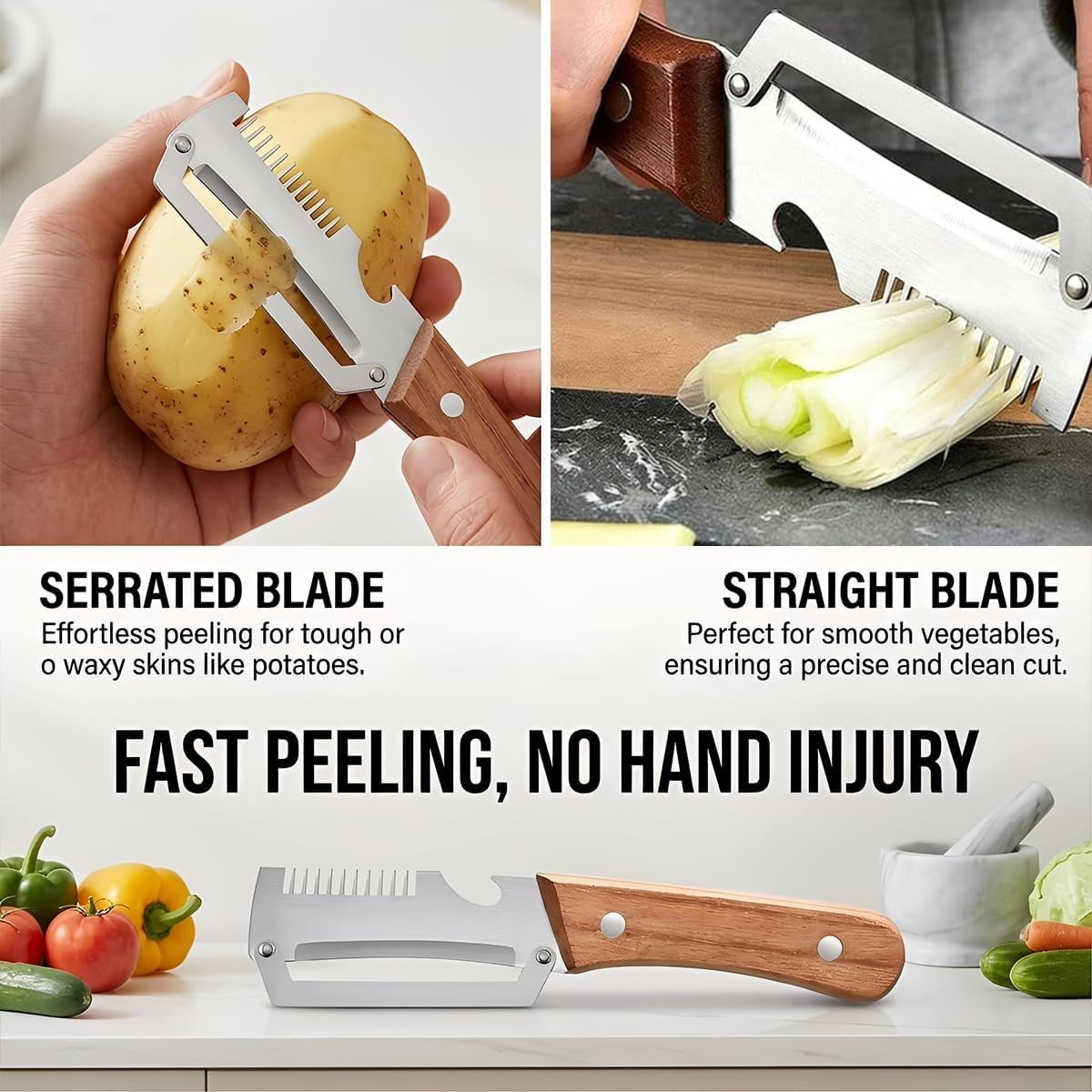 🔥LAST DAY -BUY 2 GET 1FREE-$9.99 EACH🎁Vegetable Peeler for Kitchen