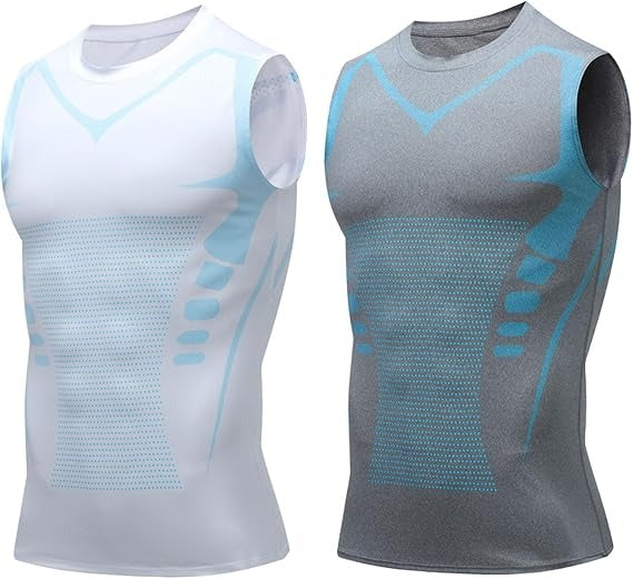 🔥🔥Last Day Buy1 get 1 free-49% off🔥Youucopyian™|🛡️ 2026 Men's Quick-Dry Shaping Workout Shirt💦