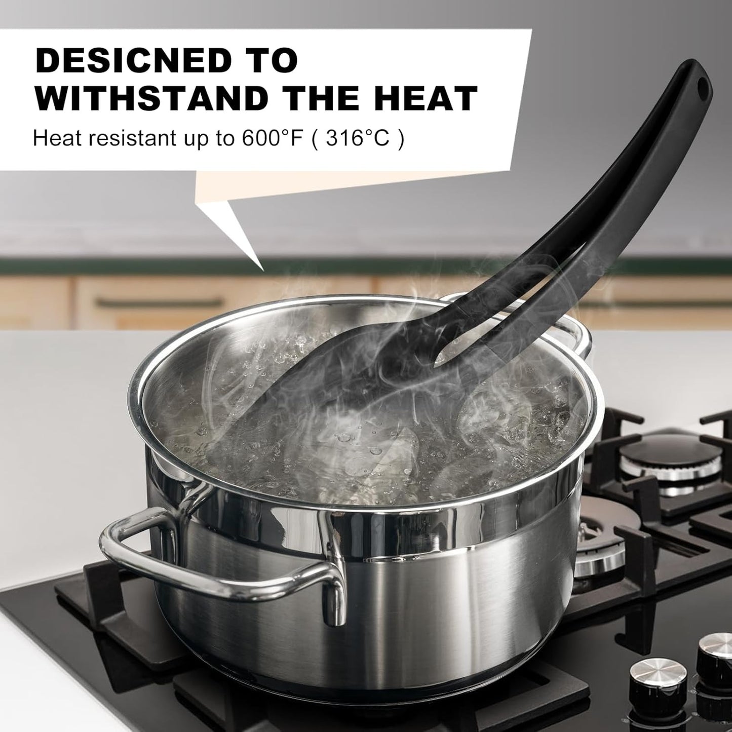 🔥LAST DAY -BUY 1 GET 1 FREE-$12.5 EACH🎁2 In 1 Grip Flip Tongs