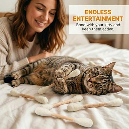🔥LAST DAY -BUY 2 GET 2 FREE-$7.5 EACH🎁Giant cotton bud cat toy