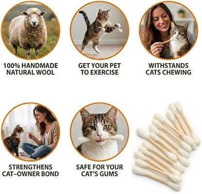🔥LAST DAY -BUY 2 GET 2 FREE-$7.5 EACH🎁Giant cotton bud cat toy