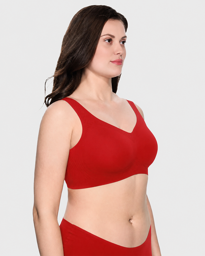Lifting Wire-Free Antibacterial Jelly Bra