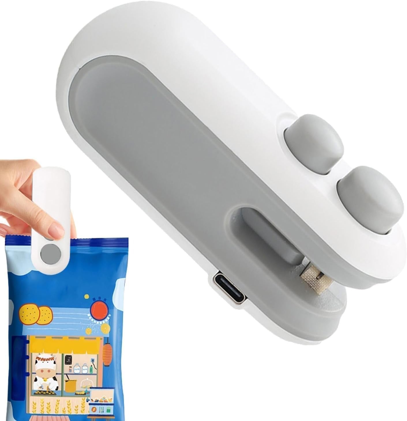 🔥LAST DAY -BUY 1 GET 1 FREE-$12.5 EACH🎁Portable Mini Sealer (Instant Airtight Seal)