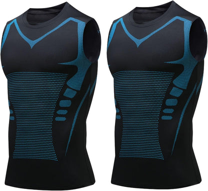 🔥🔥Last Day Buy1 get 1 free-49% off🔥Youucopyian™|🛡️ 2026 Men's Quick-Dry Shaping Workout Shirt💦