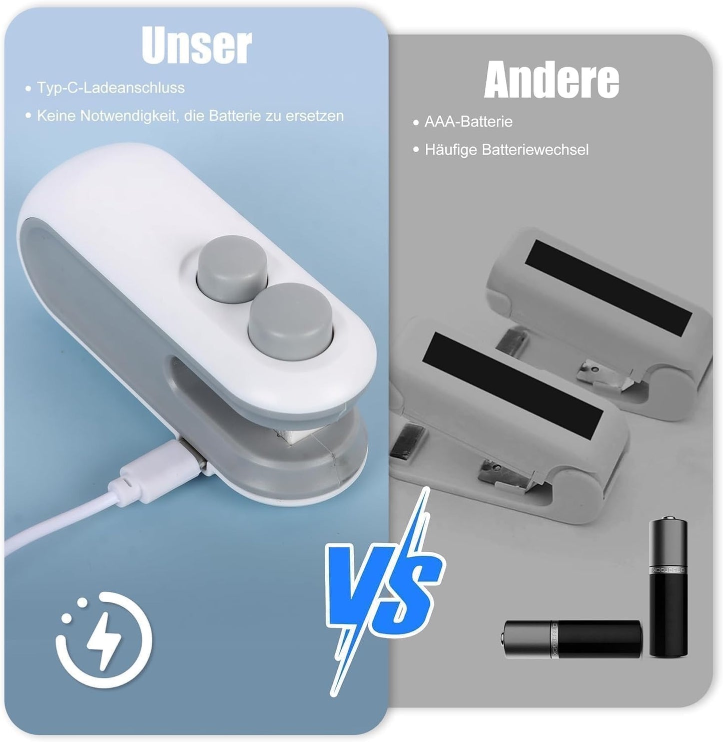🔥LAST DAY -BUY 1 GET 1 FREE-$12.5 EACH🎁Portable Mini Sealer (Instant Airtight Seal)