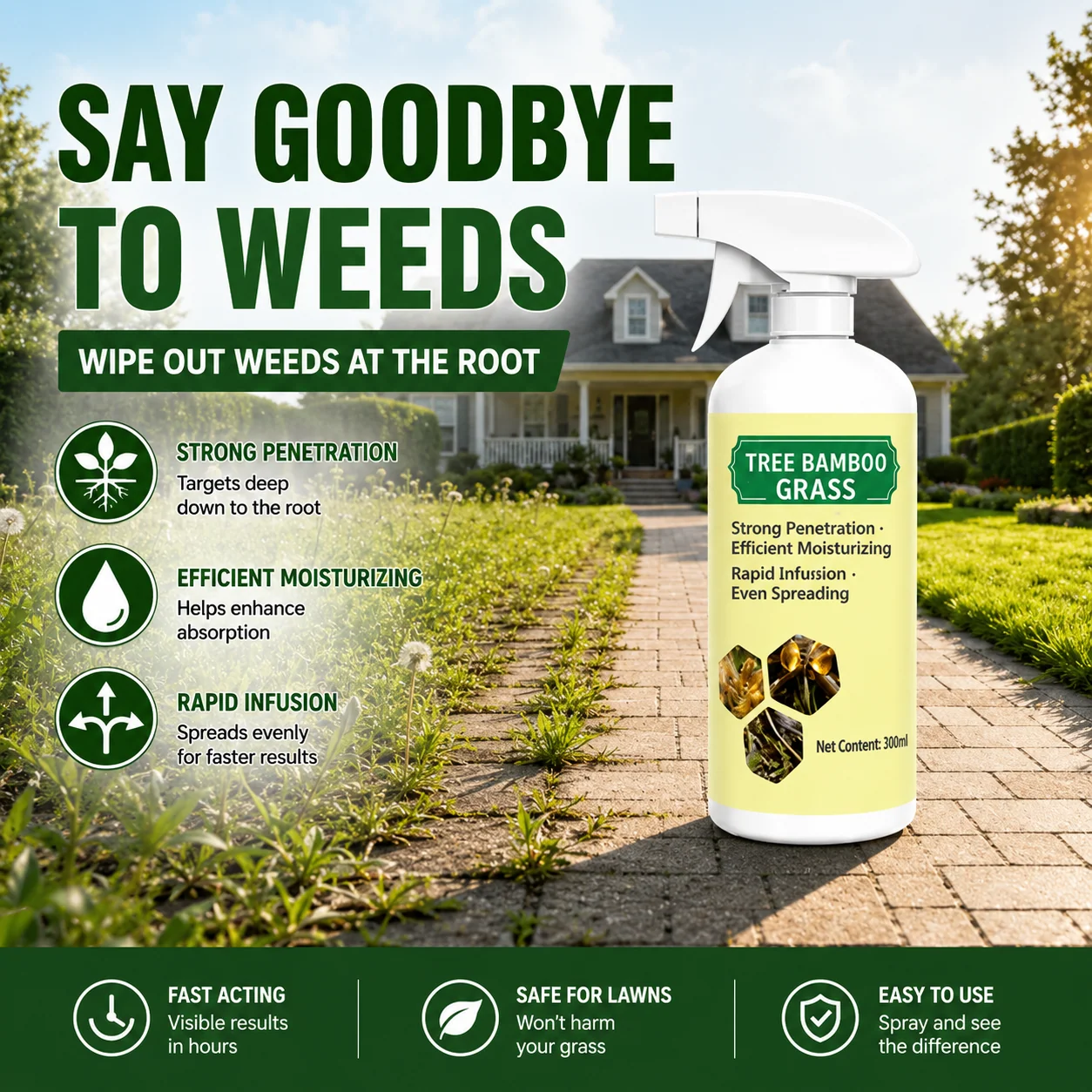 🔥Last Day 49% off🔥Fast-Acting Natural Herbicide Spray🌿