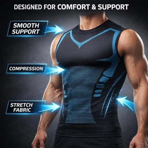 🔥🔥Last Day Buy1 get 1 free-49% off🔥Youucopyian™|🛡️ 2026 Men's Quick-Dry Shaping Workout Shirt💦