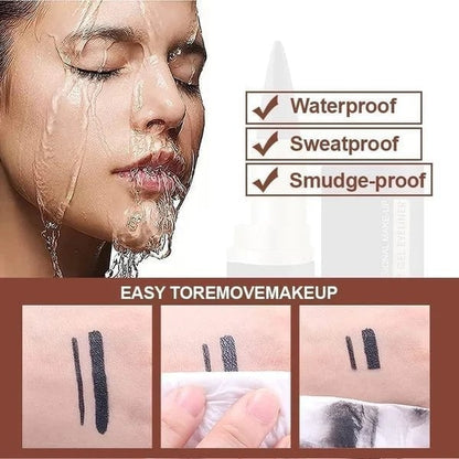 ❤️ BUY 1 GET 1 FREE! ❤️ Viral Professional Kajal Eyeliner Pen – Quick-Dry, Waterproof & Smudge-Proof Matte Gel Liner ✨👁️