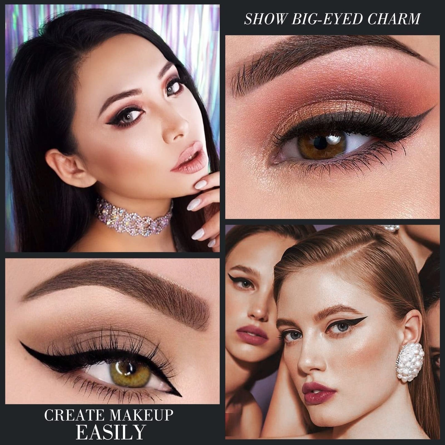 ❤️ BUY 1 GET 1 FREE! ❤️ Viral Professional Kajal Eyeliner Pen – Quick-Dry, Waterproof & Smudge-Proof Matte Gel Liner ✨👁️