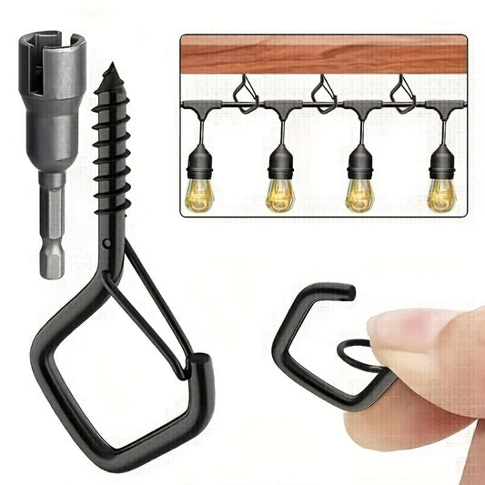 🔥🔥Last Day Buy 5 Get 5🔥📌Extra-Strong Square Snap On Hook Nails📌